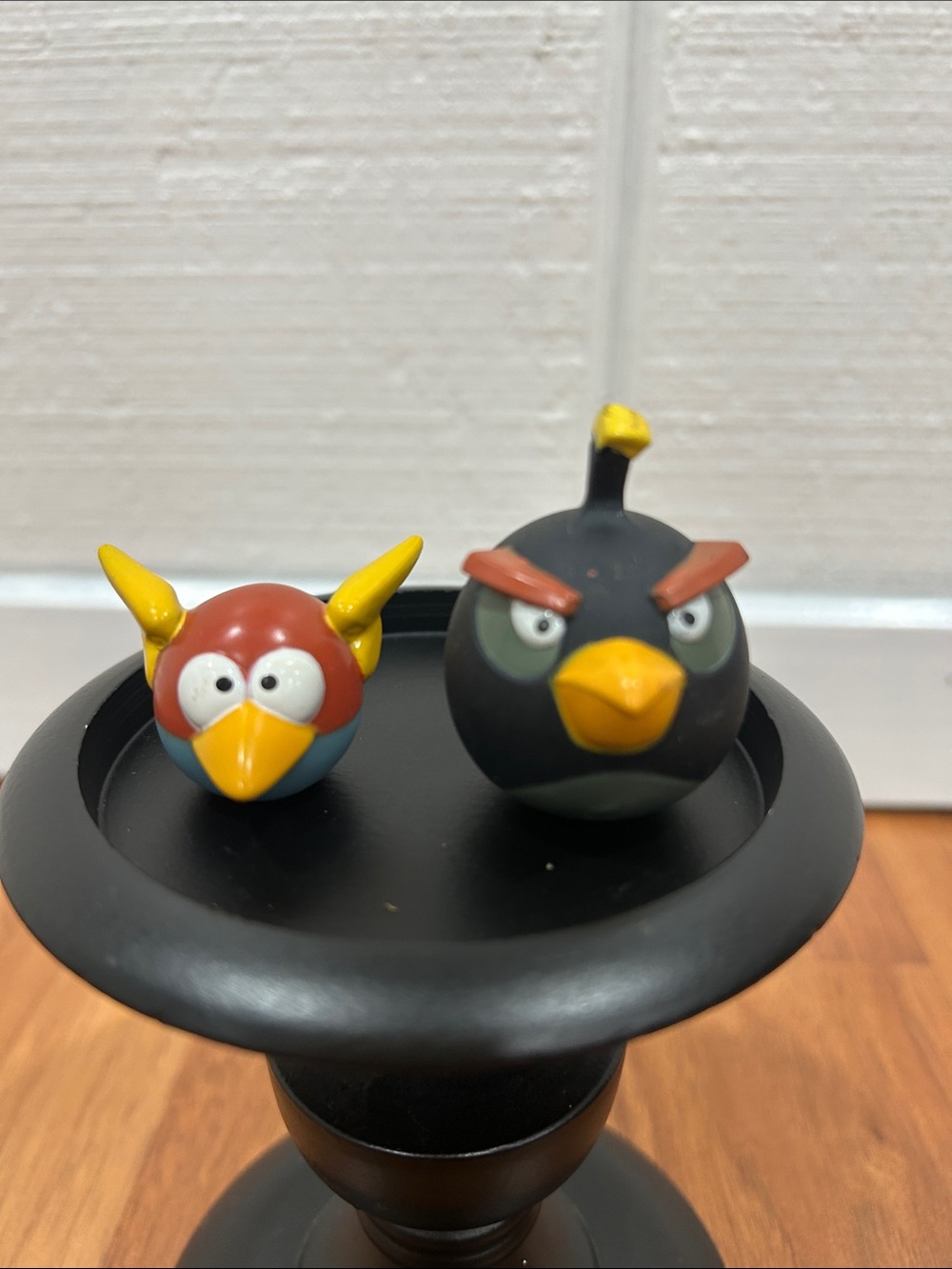 Angry Birds Collector Mini Figure Duo - Black & Red/Yellow